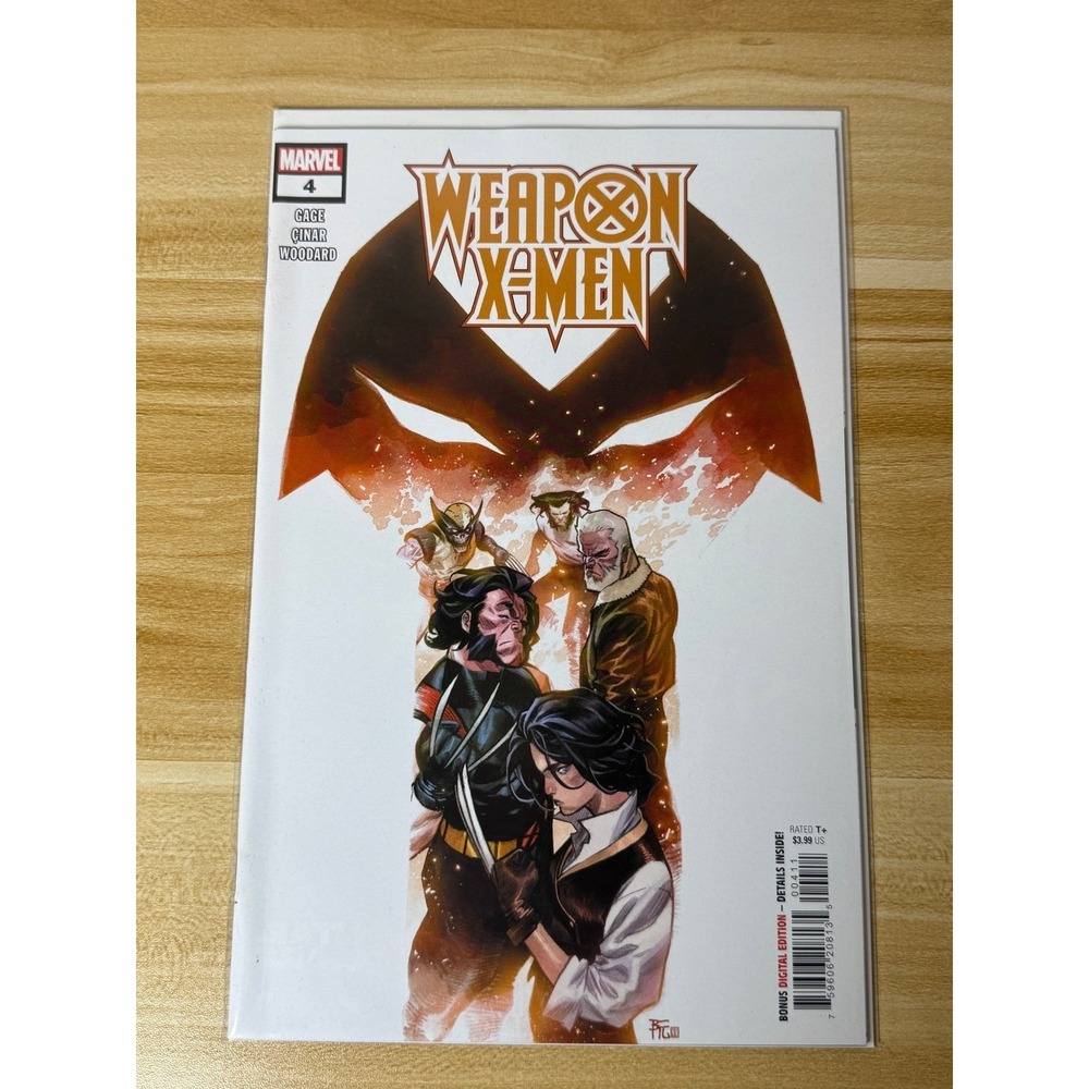 Weapon X-Men #4 Marvel Comics Cage Cinar Woodard 2024